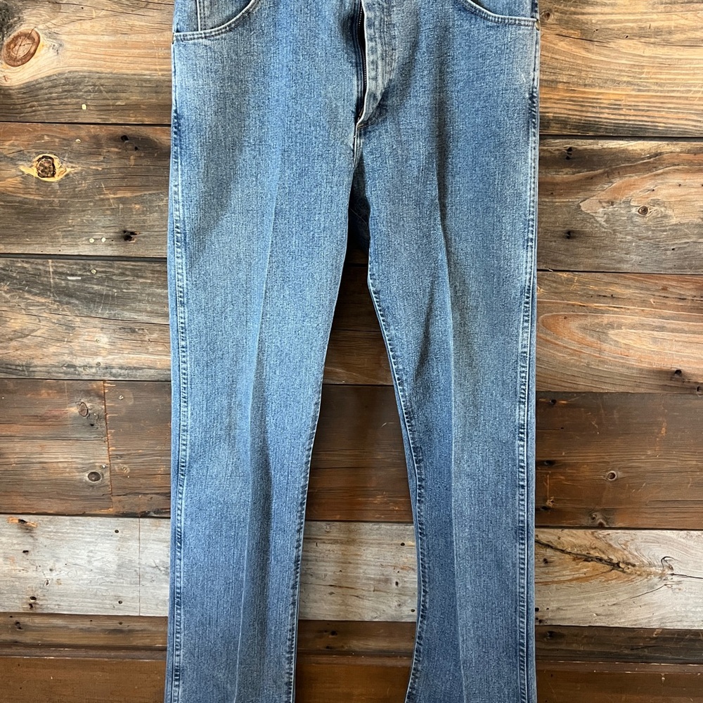 Men's starched Wrangler Jeans